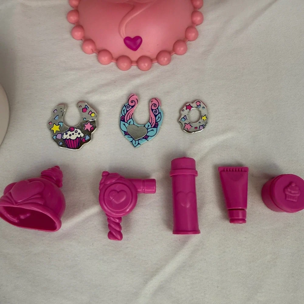 Vintage Tonka Cupcake Bakeshop Vanity Playset Sundae Shape Pink 90s Toy